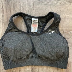 Gymshark Vital Seamless 2.0 Sports Bra - Charcoal Grey